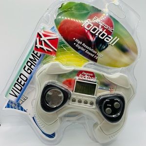 Toy Quest Electronic Football FX High Resolution LCD Digital Sound FX Sealed.